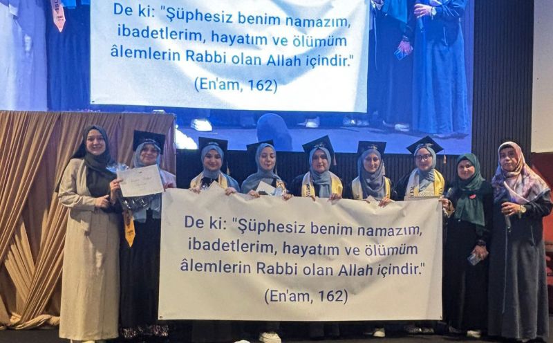 BİF İslami İlimler Kurslarında Mezuniyet Heyecanı Yaşandı